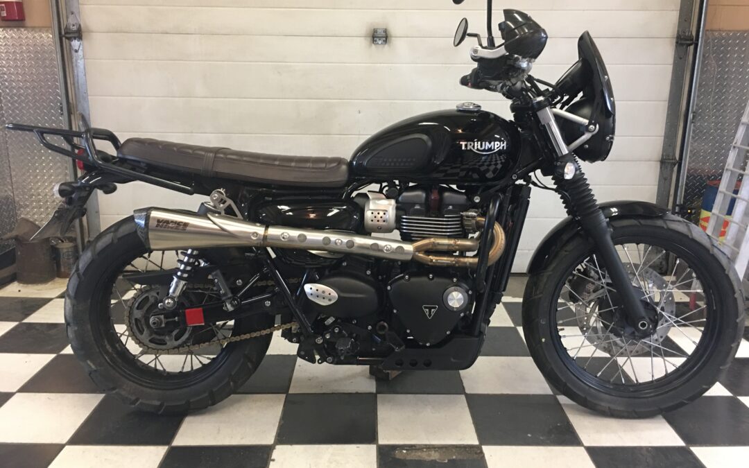 2017 TRIUMPH STREET SCRAMBLER PRIVATE SALE $5,999.