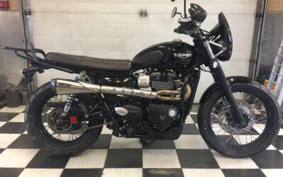 2017 TRIUMPH STREET SCRAMBLER PRIVATE SALE $5,999.