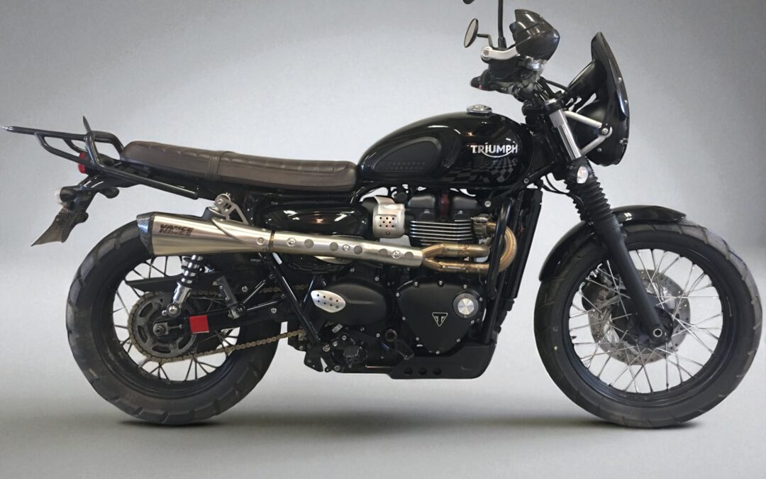 SOLD 2017 TRIUMPH STREET SCRAMBLER PRIVATE SALE $5,999.