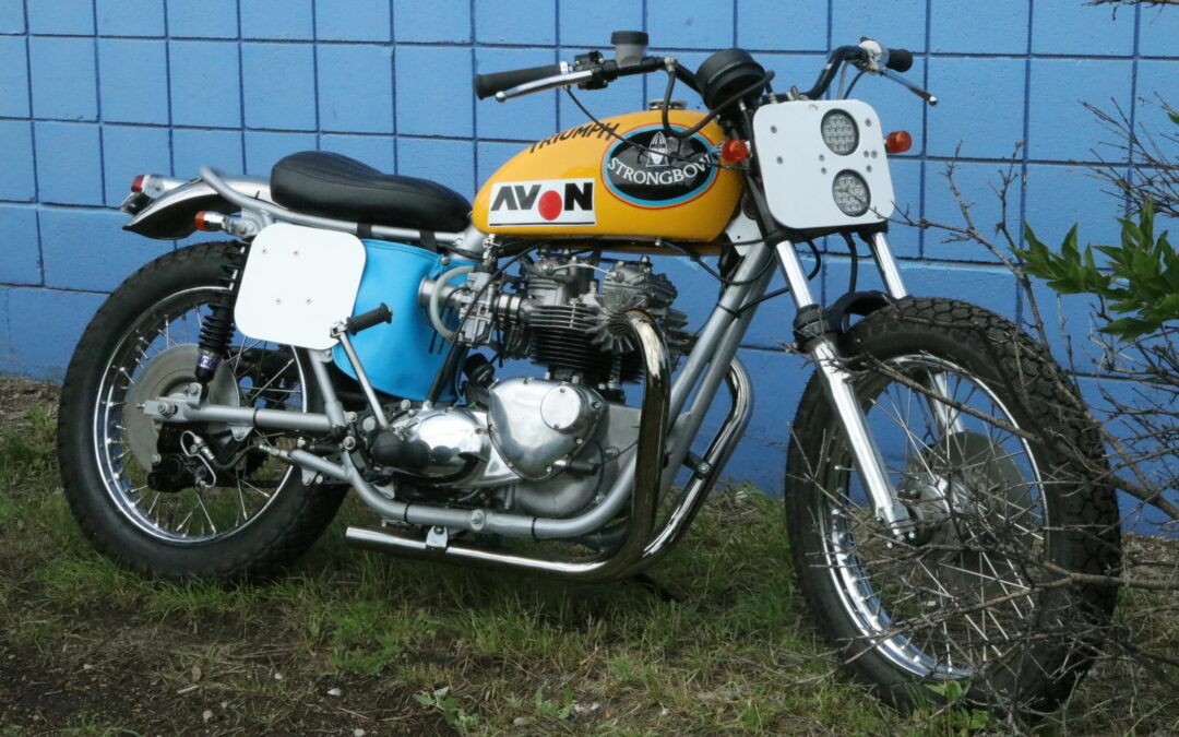 1976 Triumph T140 Strongbow “Cider-Slider”