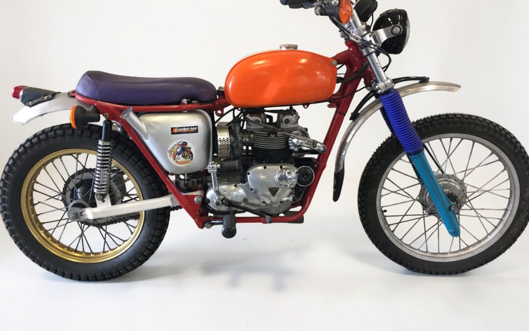 1971 CUSTOM TRIUMPH 500 TWIN CARB…$5,999