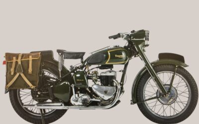 NEWEST BUILD UNDERWAY…1957 TRIUMPH TRW 500