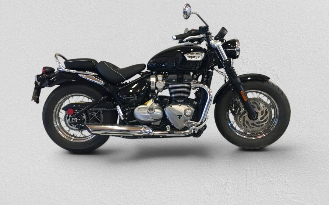 LOW MILEAGE 2023 TRIUMPH BONNEVILLE SPEEDMASTER 1200 FOR SALE…$11,499. PLUS GST